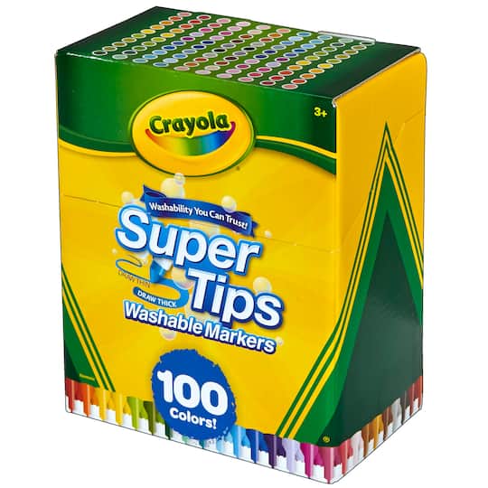 Crayola&#xAE; Washable 100 Color Super Tips Markers